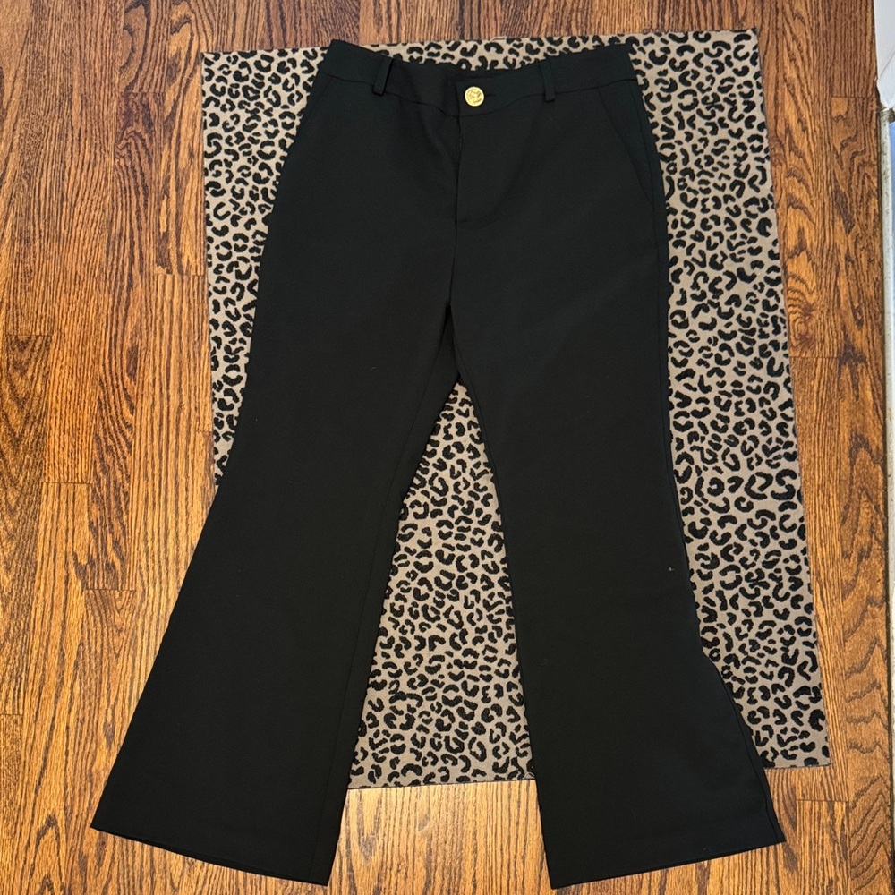 Laveer Dress Pants with Gold Button